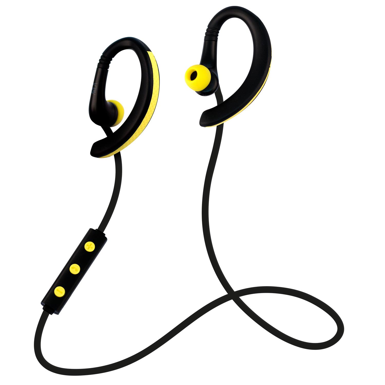 AREA Auricolari in-ear Area Freedom bluetooth giallo e nero
